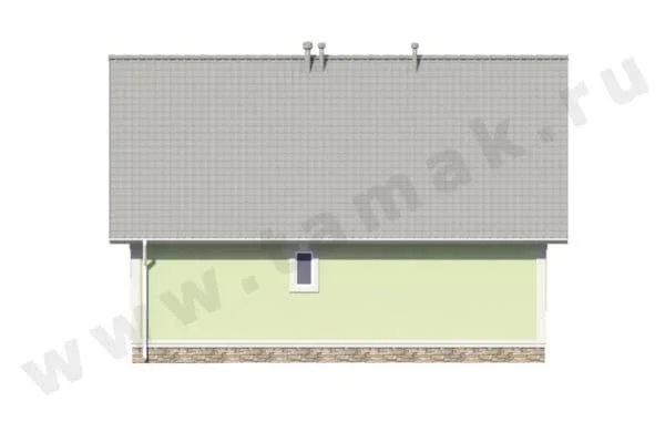 Каркасно-панельный дом ПД-25-К-116