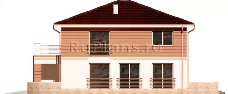 Проект дома 210м²