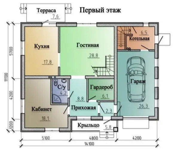 Проект дома 238,3 кв.м.