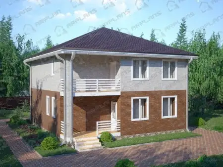 Проект дома К-072 (179.76 кв.м )