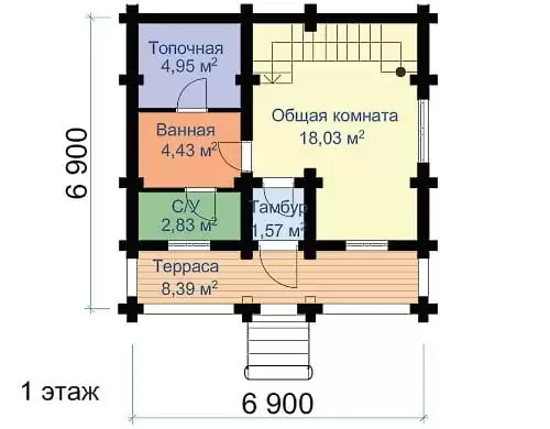 Дом ОЦ 87 кв.м