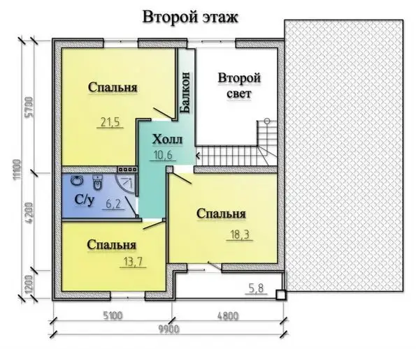 Проект дома 238,3 кв.м.