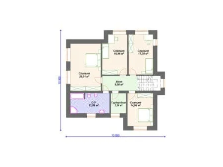 Проект дома К-243 (296.51 кв.м)
