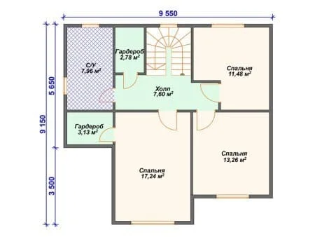 Проект дома И-009 (162.97 кв.м)