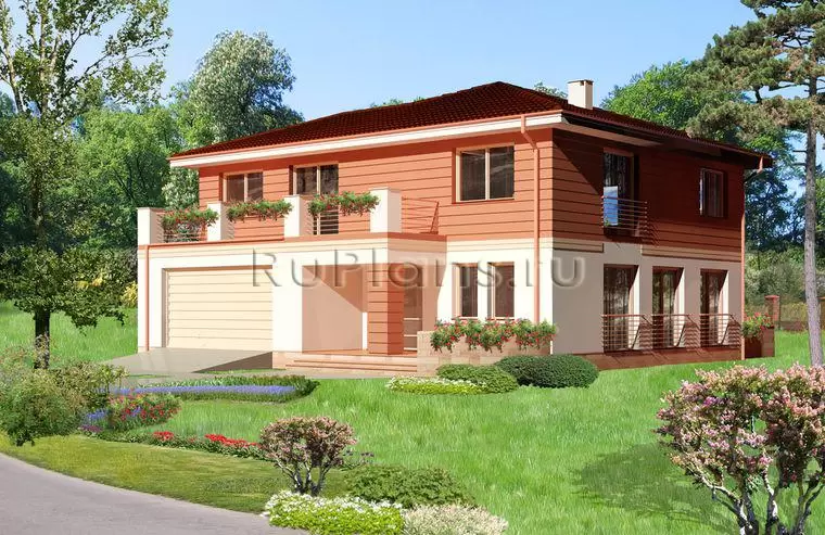 Проект дома 210м²