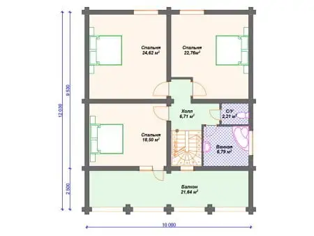 Проект дома ДО-043 (326.97 кв.м)
