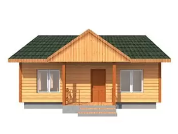 Дачный дом №11 6x9 м