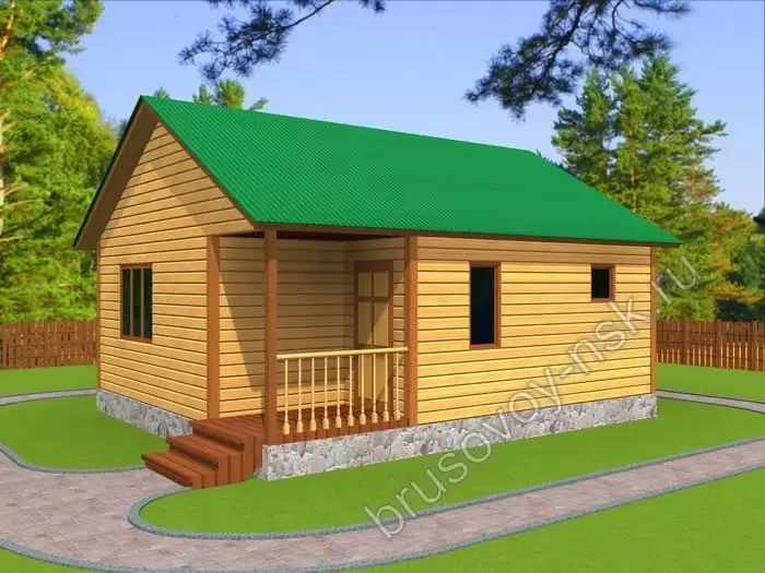 Дом из бруса «Клим»