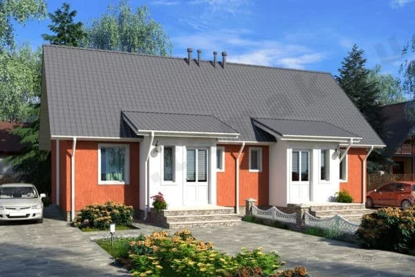 Каркасно-панельный дом ПД-125-К-159