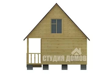 Дом из бруса №10