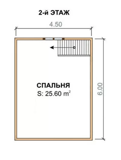 Дом из бруса к1п11