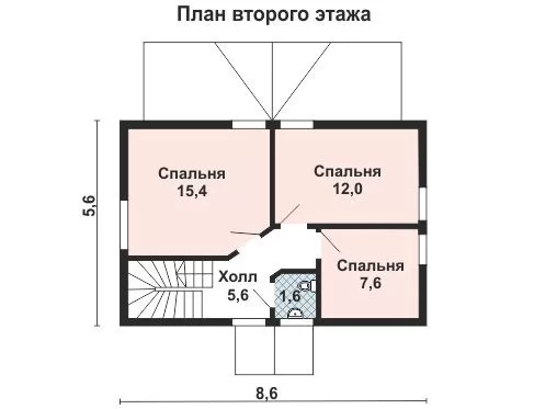 Дом ПБ 102,1 кв.м.