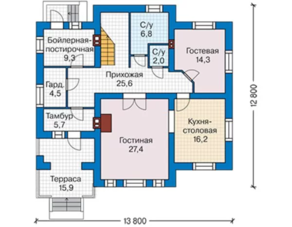 Дом ГБ 215,4 кв.м