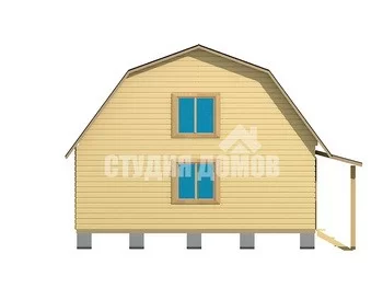 Дом из бруса №1