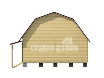 Дом из бруса №1