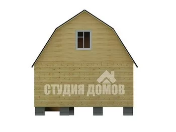 Дом из бруса №11