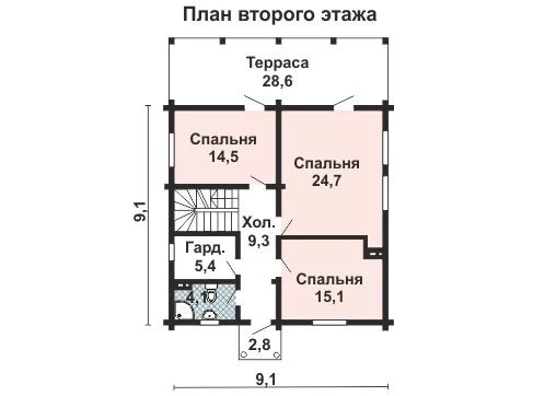 Дом ПБ 149 кв.м.