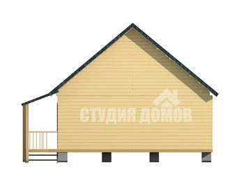 Дом из бруса №4