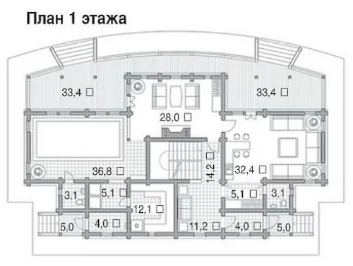 Дом ОЦ - 440 кв.м.