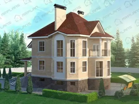 Проект дома К-083 (376.38 кв.м)