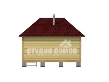 Баня из бруса №9