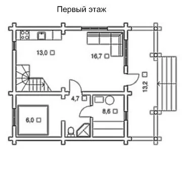 Дом ОЦ - 105 кв.м.