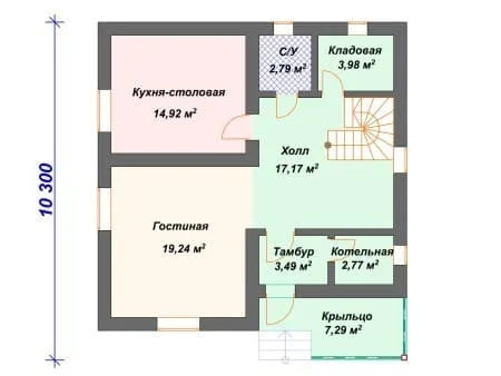 Проект дома А-003 (143.16 кв.м)
