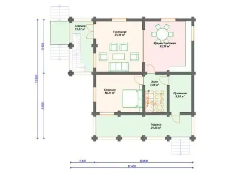 Проект дома ДО-043 (326.97 кв.м)