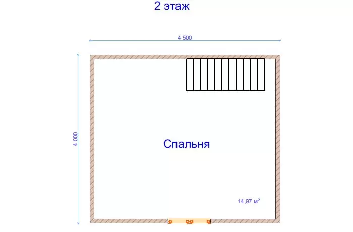 Дом из бруса №9