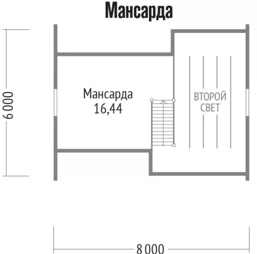 Баня К 57,5 м²