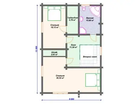 Проект дома ДС-043 (220.61 кв.м)