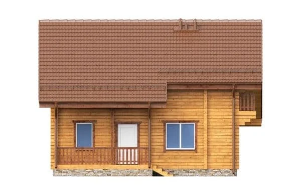 Проект дома из бруса Белорецк