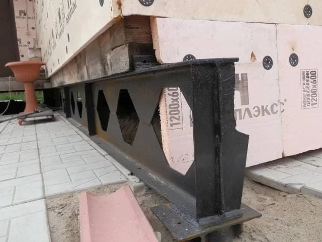 Реконструкция фундамента дома 6х6 м