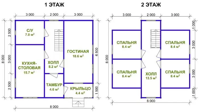 Дом из бруса «Ярослав»