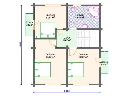 Проект дома ДС-093 (162.03 кв.м)