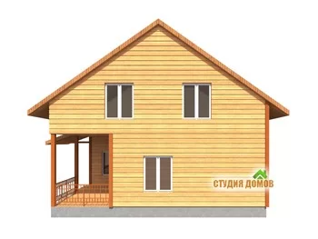 Брусовой дом №6