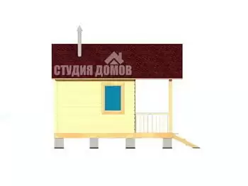 Баня из бруса №7