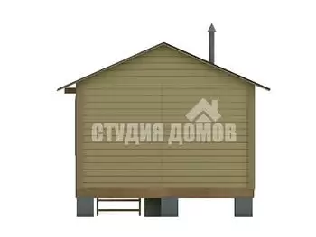 Баня из бруса №6