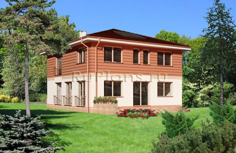 Проект дома 210м²