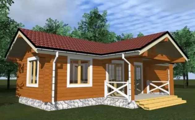 Баня ПБ - 53,2 кв.м.