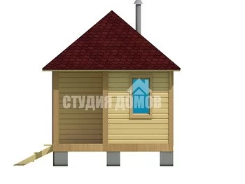 Баня из бруса №9