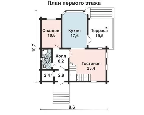 Дом ПБ 125 кв.м.