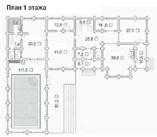 Дом ОЦ - 607 кв.м.