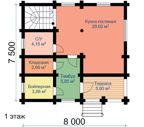 Дом ОЦ - 112,6 кв.м