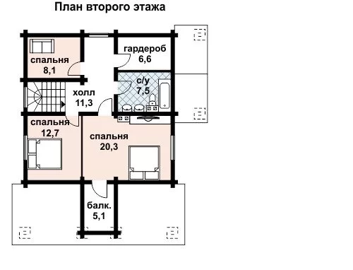 Дом ПБ 132 кв.м.