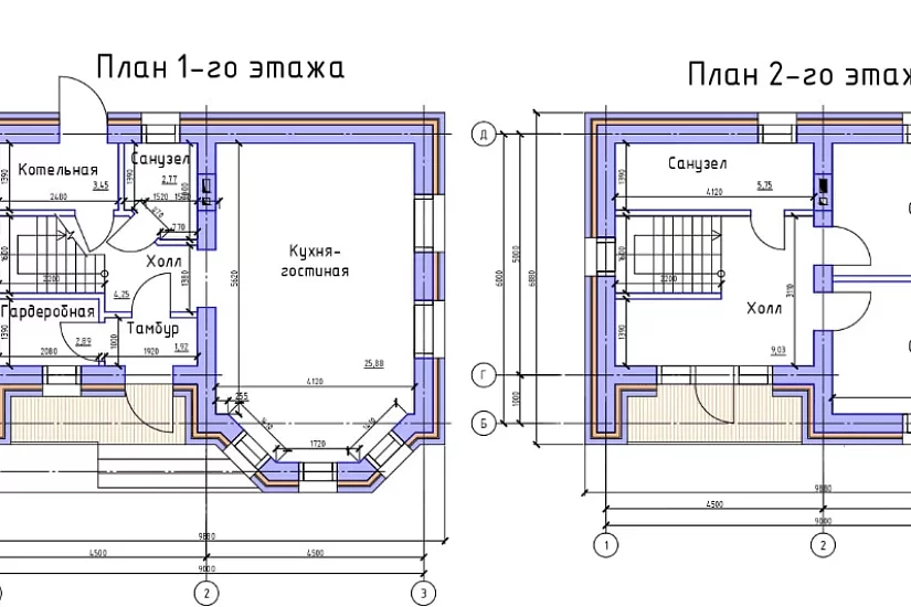 Кирпичный дом 6*9