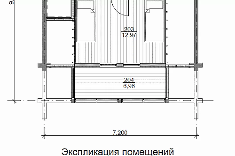 Дом ПБ 102 кв.м.