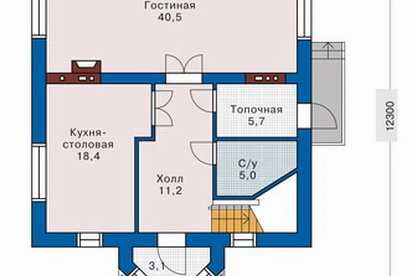 Дом ГБ 171 кв.м