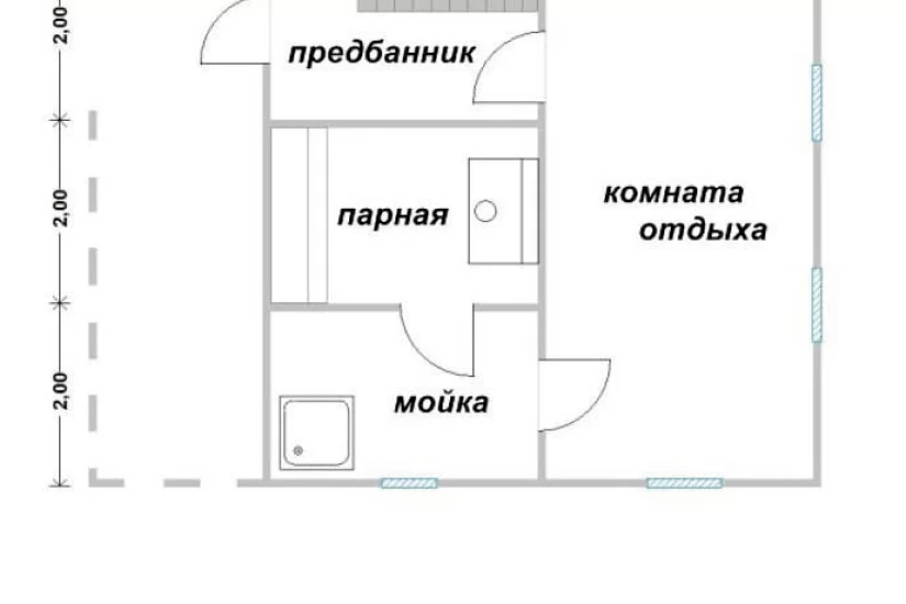Баня К2П2