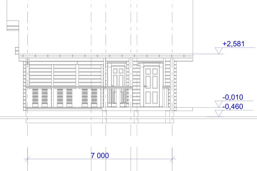 Дом-брус150х150мм-11000х7000мм-1,5эт-АР